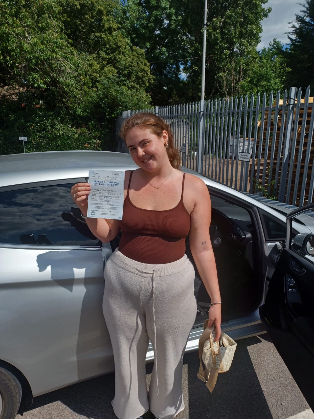 Student passed driving test at Coventry test centre
